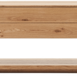 TV-bord/skænk Kave Home Alguema natur i MDF og egetræ 200x40x51 cm