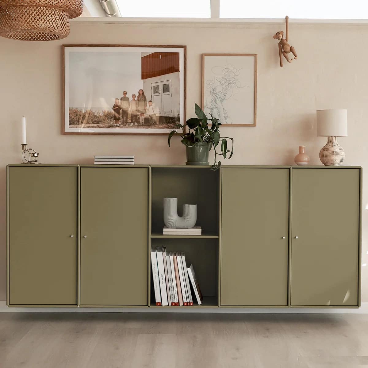 ByAulum Quadrant Savannah Skænk - Olive
